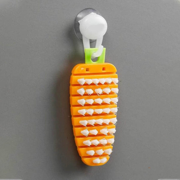 Vegetable Scrubbing Brush, Vegetable Scrubber Non‑Toxic Fruit Brush Carrot Shape Vegetable Brush for Potato for Vegetable - dailyneed.life