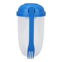 Fruit and Vegetable Salad Cups Easy Clean Salad Mixing Cup for Business People for Business Travel (1Pc) - dailyneed.life