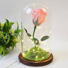 Glass Flower with Led Light Great Gift (1 Set) - dailyneed.life