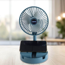 Adjustable Portable Desktop Fan - Telescopic Silent Personal Cooling for Office & Travel (Battery Not Include) - dailyneed.life