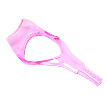 3-in-1 Plastic Eyelash Tool: Mascara Guide, Brush & Curler (1 Pc) - dailyneed.life