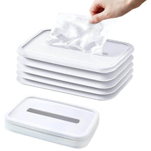 Simple Silicone Tissue Holder – Cube/Cylinder Tissue Box for Bathroom, Office, Car & Bedroom - dailyneed.life