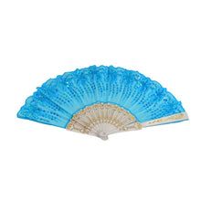 Hand Folding Fan, Chinese Vintage Style Handheld Fan with Fabric Sleeve - dailyneed.life