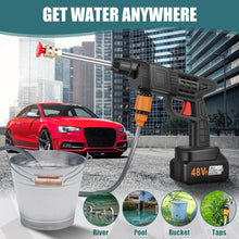 48V Car Washer Gun Wireless High Pressure Washer Water Spray Gun, Car washing Kit - dailyneed.life