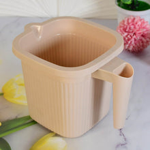 Plastic Square Bath Water Mug (1 Pc / 1000 ML / Mix Color) - dailyneed.life