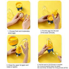 Manual Golden Egg Puller Scrambler Household White Yolk Mixer Kitchen Tool Mix Manual Scrambler Convenient Without Breaking Eggs. - dailyneed.life