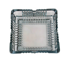 Square Glass Misti Crystal Quality Cigar Cigarette Ashtray Round Tabletop for Home Office Indoor Outdoor Home Decor - dailyneed.life