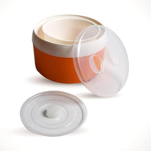 Orange ELECTRONIC YOGURT MAKER, AUTOMATIC YOGURT MAKER MACHINE 1L YOGHURT PLASTIC CONTAINER FOR HOME USE - dailyneed.life