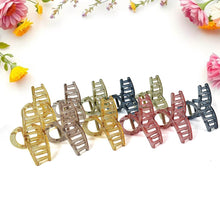 Plastic Hair Clamp Grip, Simple Matte Hair Barrette Clamp (1 Pc) - dailyneed.life