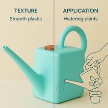 2 Litre Heavy-Duty Plastic Gardening Watering Can with Long Spout & Ergonomic Handle - dailyneed.life