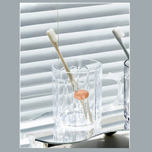 Multi-Purpose Plastic Cup, Toothpaste Holder Bathroom Cup Bathroom Cup With Slot Handle Mug Environmental Friendly Festival for Outdoor for Household Gift For Anniversary and Birthday, (1 Pc) - dailyneed.life