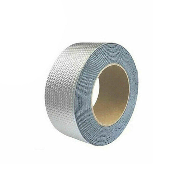 Self-Adhesive Insulation Resistant High Temperature Heat Reflective Aluminium Foil Duct Tape Roll (0.8mm) - dailyneed.life