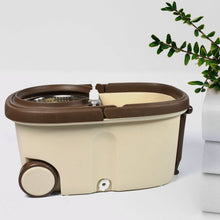 Mop with Bucket For Floor Cleaning With Steel Spin / Mop for Floor Cleaning / Floor Cleaner Mop / Spin Mop / Magic Mop / Mop Stick / Spin Mop Set with Bucket - dailyneed.life