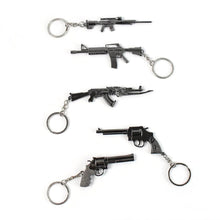 Mix Design Metal Gun Keychain With Case (1 Pc / Mix Design) - dailyneed.life