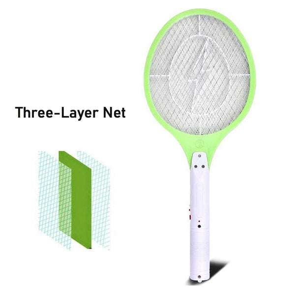 Rechargeable Mosquito Killer Racket – Handheld Electric Fly Swatter with Cable (Quality Assured, with cable) - dailyneed.life