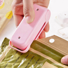 Mini Plastic Bag Sealer – Portable Heat Sealing Machine, Battery Operated (1 Pc / Mix Design) - dailyneed.life