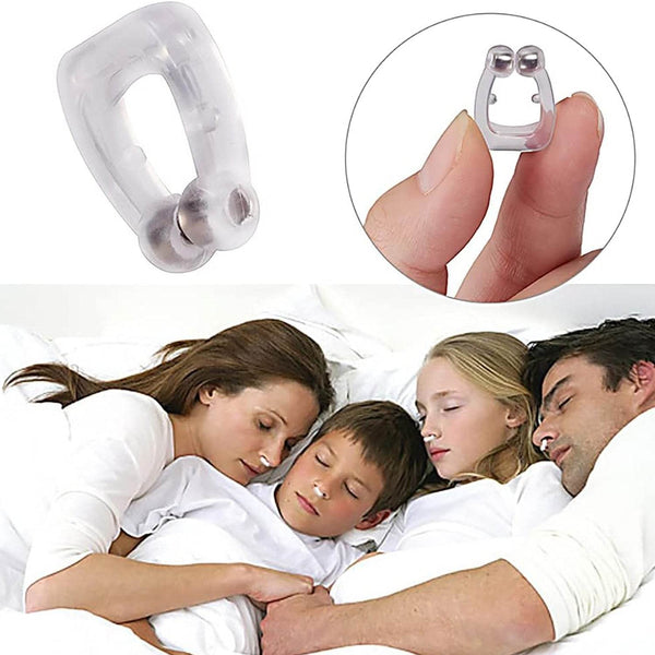 Anti Snore device for men and woman Silicone Magnetic Nose Clip For heavy Snoring sleeper, Snore Stopper, Anti Snoring Device (1 Pc) - dailyneed.life