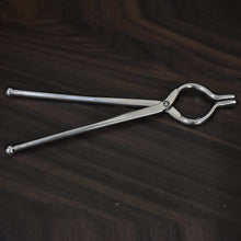 Ganesh Premium Quality Unbreakable Stainless Steel Goti Sandsi / Sansi / Pakkad / Pincer / Chimta / Tongs / Utensil Holder Smart Kitchen Tool - 8mm - dailyneed.life