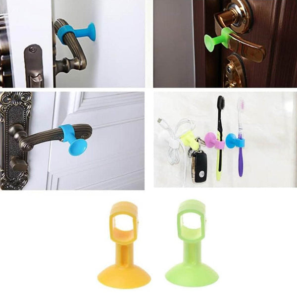 Self-Sucking Silicone Door Stopper (2 Pcs Set) - dailyneed.life