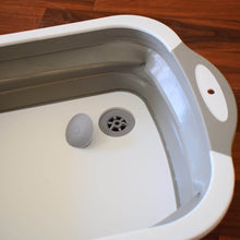 COLLAPSIBLE CUTTING BOARD WITH DISH TUB BASKET For Kitchen Use ( 1 Pcs ) - dailyneed.life
