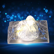 Unique Plastic Night Light: Flameless LED, Diwali (Iceberg Design, Gift) - dailyneed.life