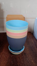 Plastic Flower Pot with Bottom Tray (5 Pcs Set) - dailyneed.life