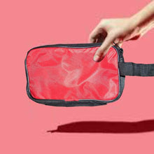 Portable Travel Hand Pouch / Shaving Kit Bag for Multipurpose Use (Red) - dailyneed.life