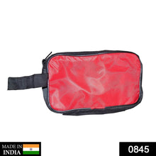Portable Travel Hand Pouch / Shaving Kit Bag for Multipurpose Use (Red) - dailyneed.life