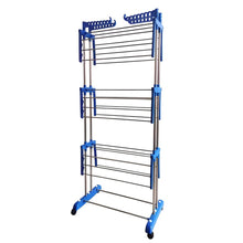 Foldable Stainless Steel Clothes Drying Stand Rack - dailyneed.life