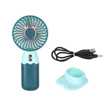 Mini Fan Rechargeable Table Fan Handheld Fan USB Fan Desk Fan Cooling Fan For Home , Office , Car, & Multi Use Fan (Battery Not Include) - dailyneed.life