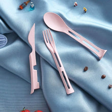 3 in 1 Reusable Spoon, Knife Forks Tableware, Spoon (3 Pcs Set) - dailyneed.life