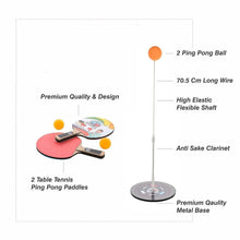 Portable Wiff Waff Rebound Table Tennis Trainer Set (1 Set) - dailyneed.life