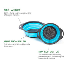 Round Sili Strain used in all kinds of household and official kitchen purposes as a Foldable utensil. - dailyneed.life