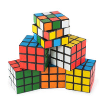 Plastic Fancy 3x3 Small Cube Puzzles Game - 2 Pieces (Multicolour) - dailyneed.life