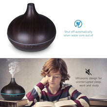 Aromatherapy Humidifier with 7 Colourful LED Light Change (500 ML Capacity / Without Remote) - dailyneed.life