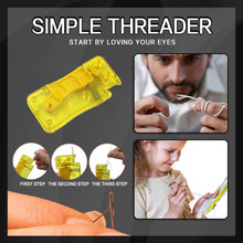 Needle Threader, Stylish Appearance Comfortable Grip Lightweight Portable Automatic Needle Threader for Sewing for Home (1 Pc) - dailyneed.life