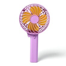 Portable Mini handy Fan & Personal Table Fan | Rechargeable Battery Operated Fan Suitable for Kids, Women, Makeup Artist, Home Office (Battery Not Include) - dailyneed.life