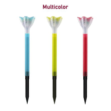 Street Light Solar Flowers Lights Road Light Flower Landscape Light Decorative Yard Lights Solar Lights Garden Stake Flower Lights Solar Landscape Light in Outdoor Spotlight (2 Pc ) - dailyneed.life