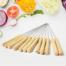 BBQ Tandoor Skewers Grill Sticks for Barbecue (Pack of 12) - dailyneed.life