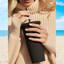 Reusable Studded Tumbler with Straw & Leak Proof Lid (1 Pc, Mix Colors) - dailyneed.life