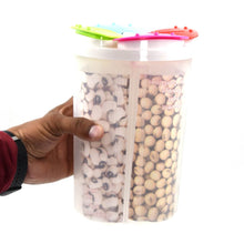 4 Section Storage containers airtight Transparent Food Plastic Storage Container - dailyneed.life