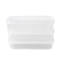 Plastic Square Lunch Box, Kitchen Containers Set (3 Pcs Set) - dailyneed.life