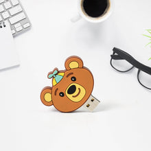 Portable Cartoon Shape Silicone USB Pen drive / Flash disk (15 GB With Baby Rhymes Song / 1 Pc) - dailyneed.life