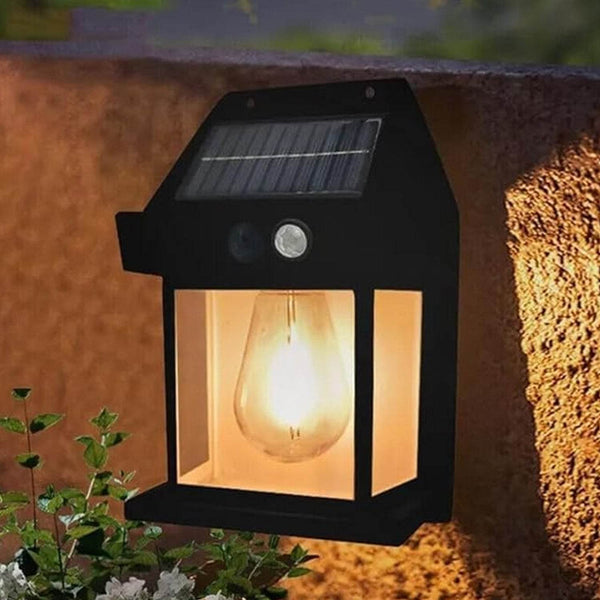 Solar Wall Lamp – Wireless Outdoor Light with Motion Sensor & 3 Modes - dailyneed.life