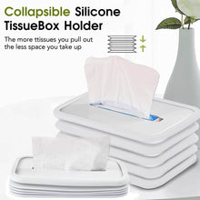 Simple Silicone Tissue Holder – Cube/Cylinder Tissue Box for Bathroom, Office, Car & Bedroom - dailyneed.life