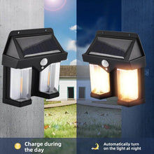 Outdoor Solar Wall Lamp Outdoor Waterproof High Quality Lamp Induction Garden Lamp Garden Villa Night Lamp Double Lamp Light (1 Pc) - dailyneed.life