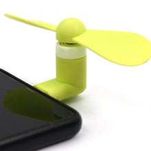 mini USB fan For Having cool air instantly, anywhere and anytime purposes (Micro Port / Mix Color) - dailyneed.life
