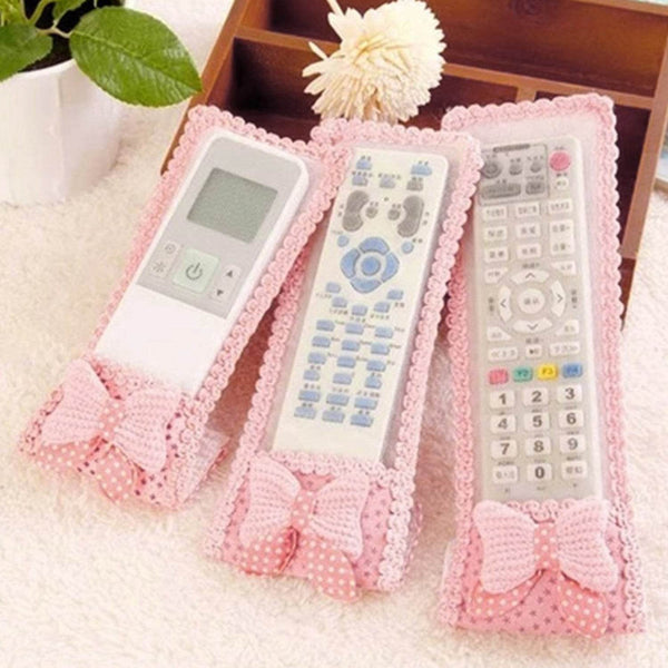 3pc Remote Cover for TV, Air Conditioner, D2H, DTH Remote Control Dust Cover (Mix Design / 3 Pc) - dailyneed.life