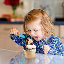 Ice-Cream Waffle Spoon Bowel Cup Set | Premium ice Cream Set | Ice-Cream Bowel with Spoon | 12 units Couple Bowl Set | Brown Box - dailyneed.life