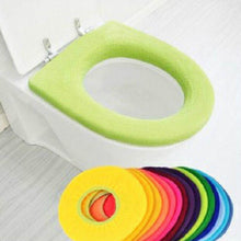 Bathroom Soft Thicker Warmer Stretchable Washable Cloth Toilet Seat Cover (1pc) - dailyneed.life